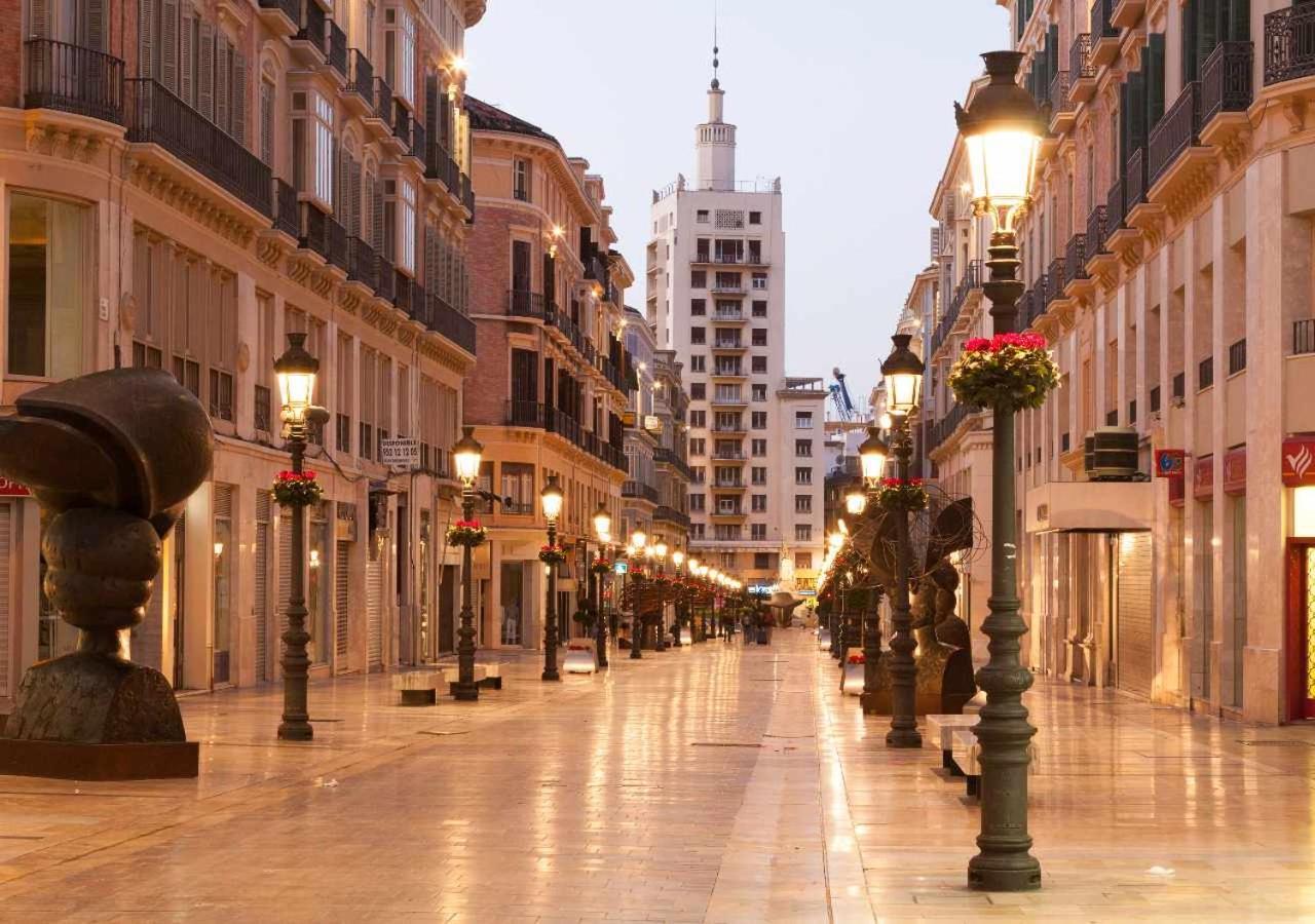 Apto Malaga Centro Historico Parking Priv Gratuito Eksteriør bilde