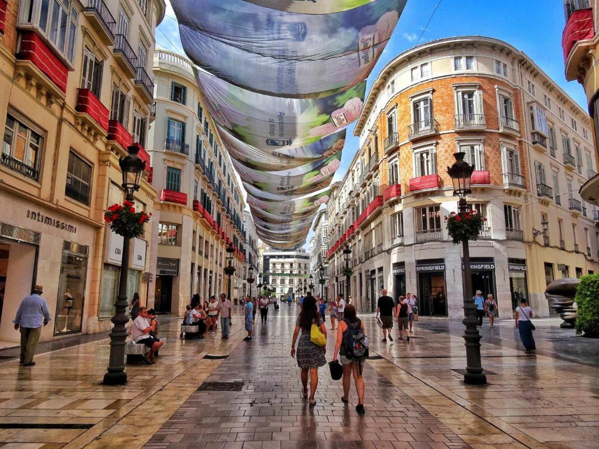 Apto Malaga Centro Historico Parking Priv Gratuito Eksteriør bilde